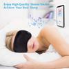 Sleep Headphones Bluetooth Eye Mask, Joseche Wireless Bluetooth 5.2 Headphones Music Travel Sleeping Headphones Handsfree Sleeping Mask with Built-in Speakers Microphone Washable view 2
