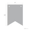 Andaz Press Blush Pink Gold Glitter Print Wedding Collection, Hanging Pennant Party Banner with String, Congratulations!, 5-Feet, 1 Set view 3