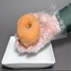 Daxwell Poly Gloves, Embossed, Large, Clear, F10003430 (Case of 5,000; 10 Boxes of 500) view 4