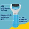 Scholl Velvet Smooth Express Pedi Electronic Foot File Kit view 3