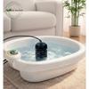 Ionic Detox Foot Bath Cleanse Spa with Basin 100 Liners and Two Round Arrays view 2
