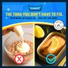 FinerFin Yellowfin Tuna Fillets in Organic Olive Oil | Zesty Lemon Flavor | Premium Canned Tuna Fish with EVOO | Gourmet Ready-to-Eat Pole & Line Caught Fillets | 4.4oz can - 12 Pack view 4