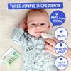 Jack N' Jill Baby Gum & Tooth Wipes - Natural & Safe, Contains only Water & Xylitol, Soft Cotton, Free from Fluoride & Sugar, Baby Mouth Wipes - 25 Count, Individually Wrapped view 3