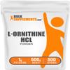 BulkSupplements.com L-Ornithine HCl Powder - Ornithine Supplement, Amino Acids Supplement - Gluten Free, 1g per Serving, 500g (1.1 lbs) (Pack of 1) view 1