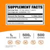 BulkSupplements.com L-Ornithine HCl Powder - Ornithine Supplement, Amino Acids Supplement - Gluten Free, 1g per Serving, 500g (1.1 lbs) (Pack of 1) view 2