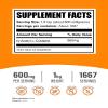 BulkSupplements.com NAC Powder - N-Acetyl Cysteine 600mg, NAC Supplement - Antioxidant Support, Gluten Free - 600mg per Serving, 1667 Servings, 1kg (2.2 lbs) (Pack of 1) view 2