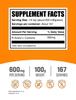 BulkSupplements.com NAC Powder - N-Acetyl Cysteine 600mg, NAC Supplement - Antioxidant Support, Gluten Free - 600mg per Serving, 167 Servings, 100g (3.5 oz) (Pack of 1) view 2
