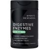 Sports Research Digestive Enzymes with Probiotics & Ginger - Plant Based for Dairy, Protein, Sugar & Carbs - Non-GMO Verified & Vegan Friendly (90 Veggie Capsules) view 1