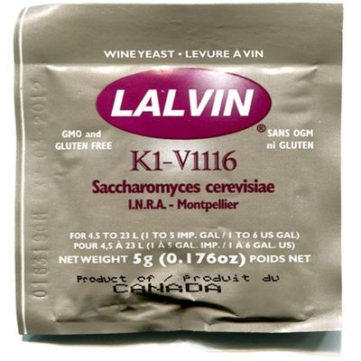 Lalvin Montpellier Wine Yeast (K1V-1116)