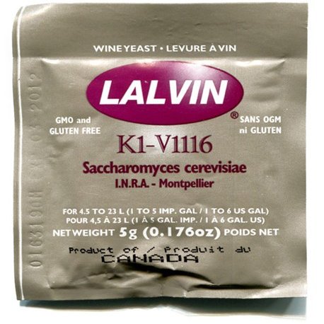 Lalvin Montpellier Wine Yeast (K1V-1116)