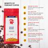 Puroast Low Acid Coffee Whole Bean | House Blend Whole Bean | Medium Roast | High Antioxidants & High pH |No Bitter Aftertaste | Reduced Heartburn & GERD | Suitable for Cold Brew - 2.2 LB view 3