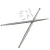 Airgoesin 2pcs Tonsil Stone Removal Pick Tonsillolith Premium Tool Stainless Steel Oral Cleaner with 10 Soft Silicone Caps view 3