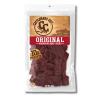 Cattleman's Cut Original Beef Jerky, Premium Marinated Steak High Protein Meat Snacks, Keto Friendly, Gluten Free, Carnivore Travel Snack, Resealable Bag, 10 Ounces view 1