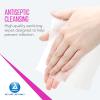 Dynarex BZK Antiseptic Towelettes, Moist Sanitizing Towelettes Designed to Prevent Infection in Minor Wounds, 5x7, Disposable & Individually Wrapped, 1 Box of 100 (Packaging May Vary) view 3