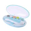 Amazingdeal Electric Baby Nail Trimmer Scissors Light Infant Kids Manicure Clipper Set(Blue) view 1