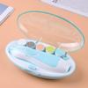 Amazingdeal Electric Baby Nail Trimmer Scissors Light Infant Kids Manicure Clipper Set(Blue) view 3