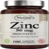 Zinc 50mg [High Potency] Supplement - Immune Support System from Natural Zinc (Oxide/Citrate) 100 Tablets, Made by Natures Potent. view 1