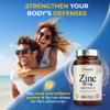 Zinc 50mg [High Potency] Supplement - Immune Support System from Natural Zinc (Oxide/Citrate) 100 Tablets, Made by Natures Potent. view 3