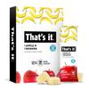 That's It Nutrition Apples + Banana 100% Natural Real Fruit Bar, Paleo for Children & Adults, Non GMO Sugar-Free, No preservatives Energy Food, 14.4 Oz, Pack of 12 view 1