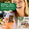 Wild Zora Meat & Veggie Bars, Mediterranean Lamb, 10-Pack, 100% Grass Fed Lamb, Healthy Jerky Paleo Snacks, AIP Friendly, Gluten Free, Soy Free, High Protein, No Added Sweetener, Lamb Jerky Snacks view 3