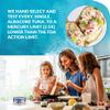 Safe Catch Canned Lowest Mercury Limit Albacore Tuna Fish No Salt Added, Wild Caught, Gluten-Free, Kosher, Keto, 5oz Can, 6-Pack view 3