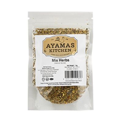 Ayamas Kitchen Herbs,Spice,Powder 20g (Mixed Herbs, 12 Pack)