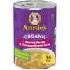 Annie's Organic Bunny Pasta and Chicken Broth Soup, 14 oz view 1