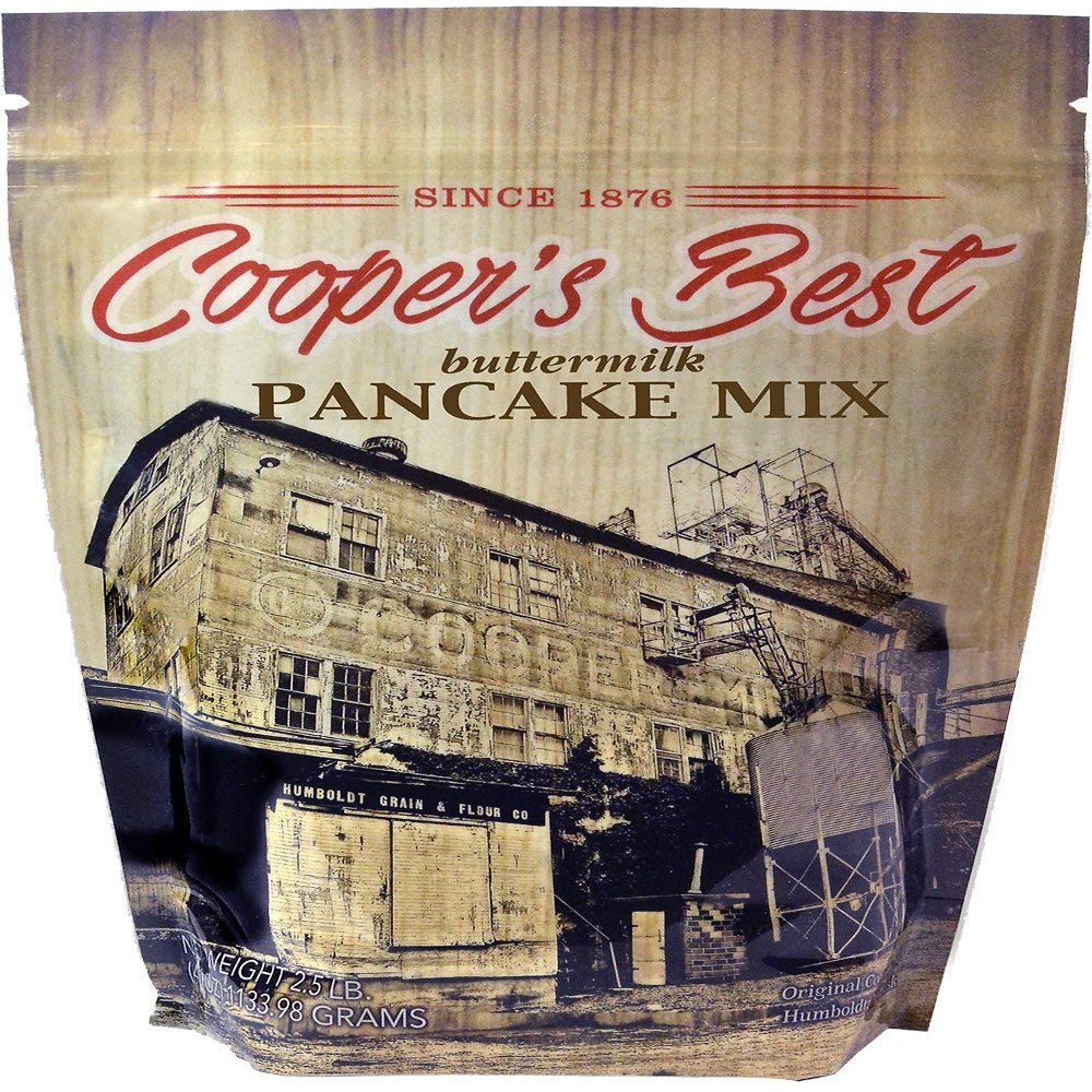 Coopers Best: Buttermilk Pancake and Waffle Mix (2.5 LB Bag) - Based On Original 1876 Recipe - An Old Favorite Perfect for Any Time - Premium Milled Flour - Made in the USA - 28 Servings