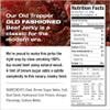 Old Trapper Beef Jerky, Old-Fashioned 10-Ounce Bag, Tender Meat Snacks for Lunches or Between Meals, 11 Grams of Protein, Zero Grams of Fat, and 70 Calories per Ounce (Pack of One) view 3