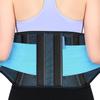 2.0 Version Lower Back Brace for Pain Relief, Back Brace for Lifting at Work, Back Brace for Herniated Disc and Sciatica, Back Support Belt for Women Men (Blue,S/M Fits 25"-31" Belly Waist) view 1