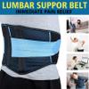 2.0 Version Lower Back Brace for Pain Relief, Back Brace for Lifting at Work, Back Brace for Herniated Disc and Sciatica, Back Support Belt for Women Men (Blue,S/M Fits 25"-31" Belly Waist) view 2