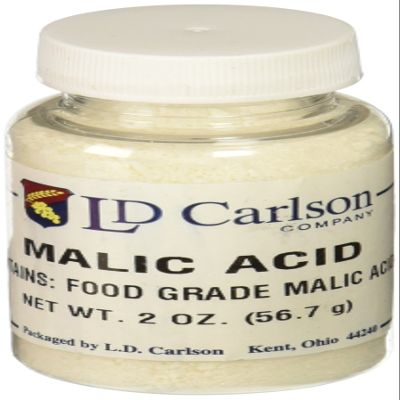 Malic Acid for Wine Making 2 oz