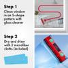 Tyroler Glider D-3 Outside Magnetic Window Cleaner Tool | Double Sided Outside Windows Cleaner Fits Only 0.8"-1.1" Single/Double Glazed Windows Thickness | Magnet Window Cleaners Tool view 3