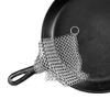 The Ringer - The Original Stainless Steel Cast Iron Cleaner, Patented XL 8x6 Inch Design view 1