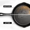 The Ringer - The Original Stainless Steel Cast Iron Cleaner, Patented XL 8x6 Inch Design view 3