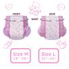 Littleforbig Printed Diaper 2 Pieces - Nursery Pink (Large 36-46) view 4