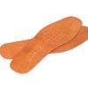 Absorbent Ultra Thin Pigskin Leather Insoles for Stinky Feet-Foot and Shoe Odor Inserts for Shoes-Cinnamon Inserts and Flats for Sweaty Feet and Hyperhidrosis (4 Pair (Pack of 1)) view 3