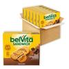 belVita Breakfast Bar Biscuit Sandwiches, Dark Chocolate Creme, 30 Total Packs, 6 Boxes (2 Biscuits Per Pack) view 1