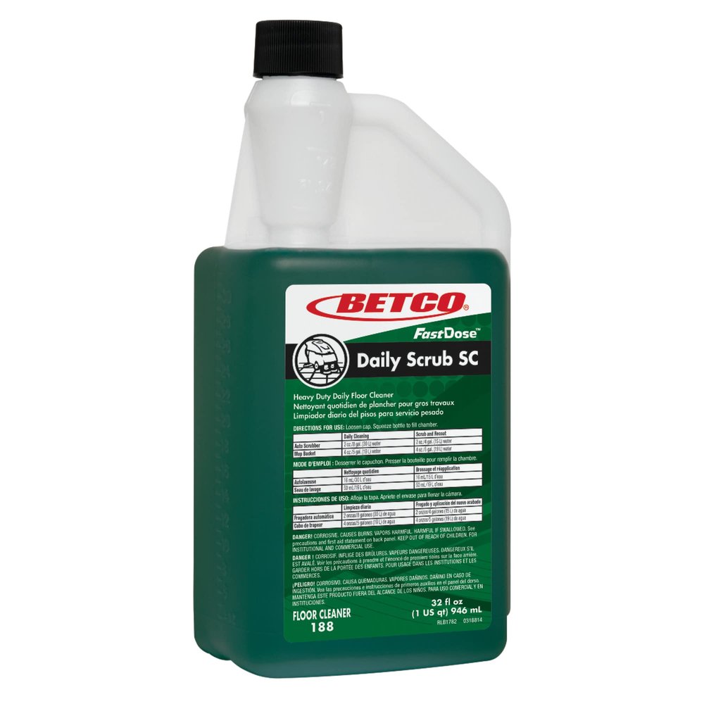 Betco Daily Scrub SC, 1-Quart, Pack Of 6