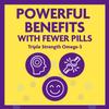 InnovixLabs Triple Strength Omega 3 Supplement, Burpless Fish Oil for Women and Men - 900 mg EPA & DHA, Brain & Joint Support, Award Winning & Third-Party Tested, 200 Softgels view 2
