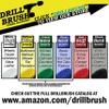 Cleaning Supplies - Kitchen Accessories - The Ultimate Kitchen Drill Brush Attachment Kit - Crock Pot - Cast Iron Skillet - Countertops - Cooktop - Oven - Sink - Backsplash - Trash Can  Flooring view 3