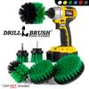 Cleaning Supplies - Kitchen Accessories - The Ultimate Kitchen Drill Brush Attachment Kit - Crock Pot - Cast Iron Skillet - Countertops - Cooktop - Oven - Sink - Backsplash - Trash Can  Flooring view 4