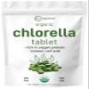 Organic Chlorella Tablets, 500mg Per Tablet, 720 Tabs (360 Grams), 4 Months Supply, Broken Cell Wall, Rich in Vegan Protein & Vitamins, No Filler, No Additives & Non-GMO | Pure Green Algae Superfood view 1