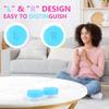 KISEER 12 Pack Colorful Contact Lens Case Box Holder Container Soak Storage Kit view 3