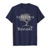 Bonsai Grafic Japanese Zen Tree T-Shirt view 1