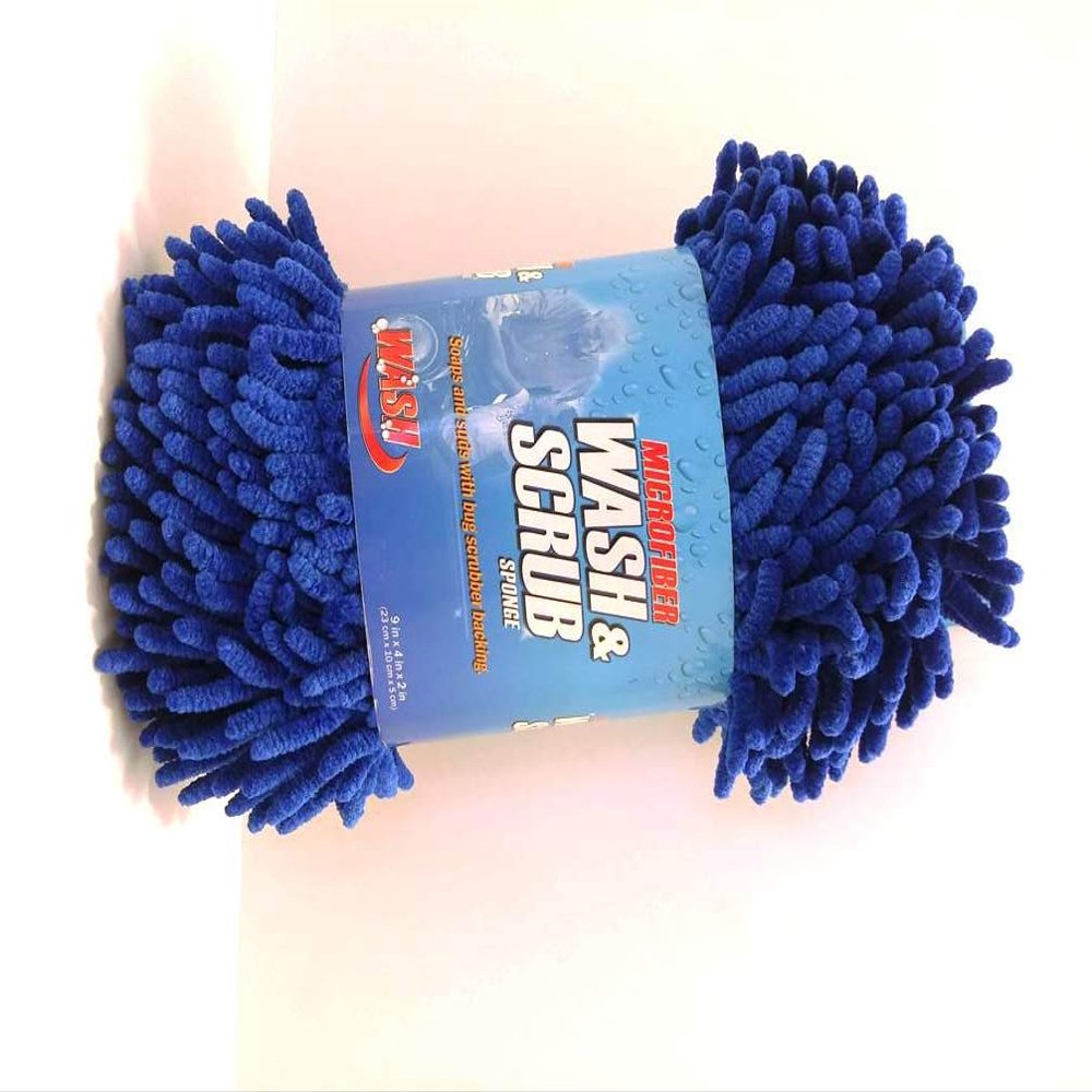 Microfiber Wash and Soap Sponge