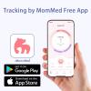 MomMed Ovulation Test Strips, Ovulation and Pregnancy Tests (LH50-HCG20), Includes 50 Ovulation Tests and 20 Pregnancy Tests with 70 Urine Cups, Accurately Track Ovulation and Detect Early Pregnancy view 2