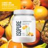 Isopure Clear Whey Isolate Protein Powder, Lactose Free, Gluten Free, Naturally Flavored, Pineapple Orange Banana, 20g Protein Per Serving, 14.1 Oz, 16 Servings (Packaging May Vary) view 3