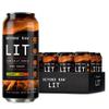BEYOND RAW LIT On The Go | Ready to Drink Cans | Contains Caffeine, L-Citrulline, Beta-Alanine, and Nitric Oxide | Gummy Worm | 12 Count view 1