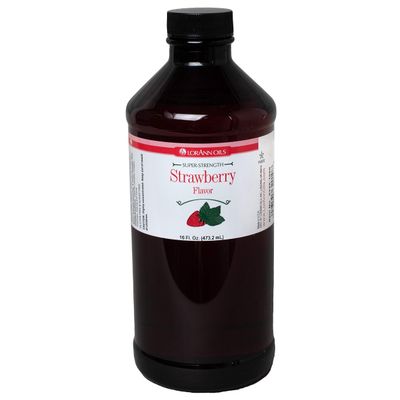 LorAnn Strawberry SS Flavor, 16 ounce bottle